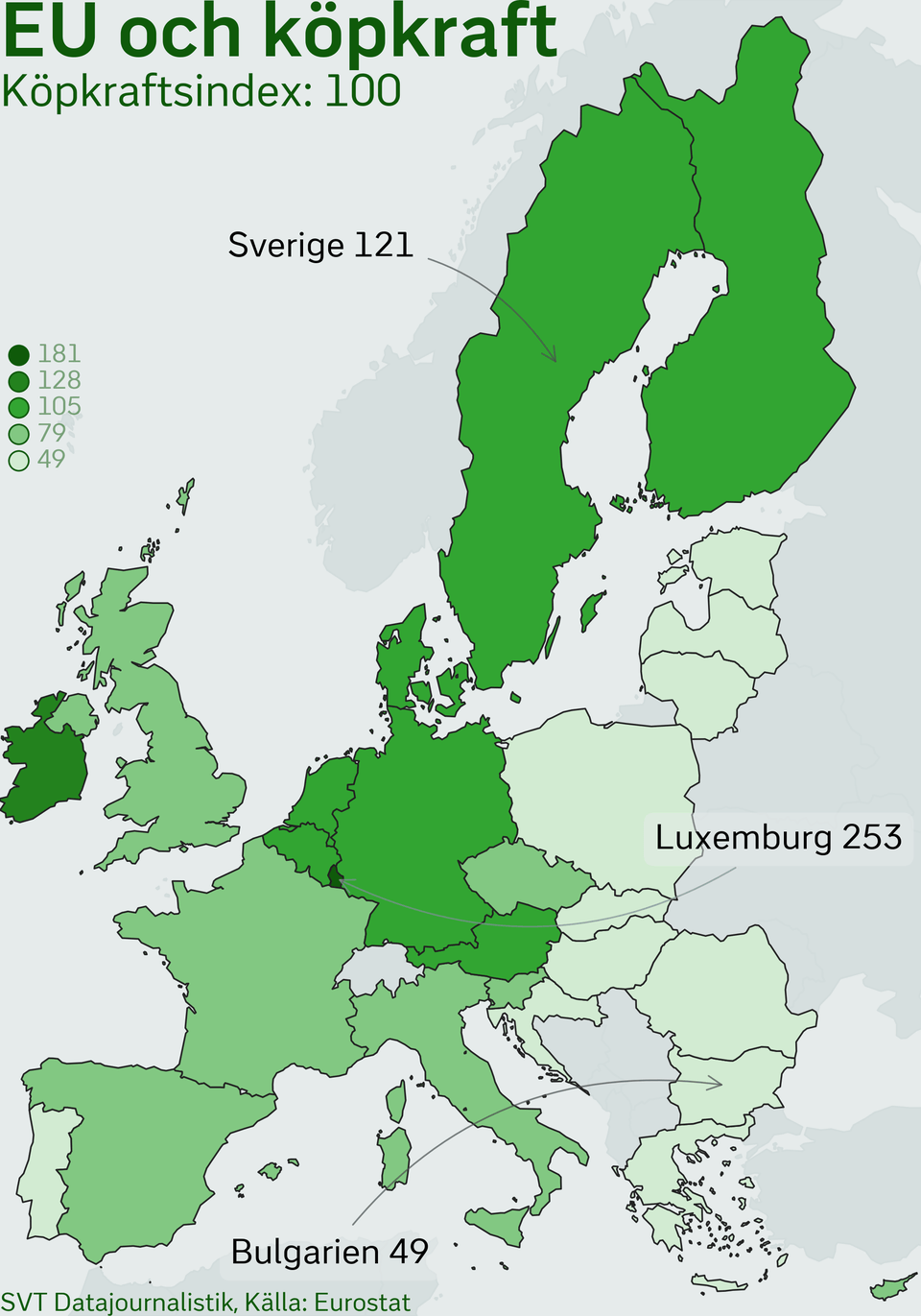 EU-data på karta - SVT Nyheter